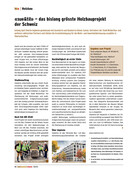 &quot;sue&amp;til&quot; - le plus grand projet de construction en bois de Suisse à ce jour