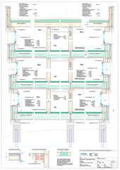 Querschnitt Gebäude
