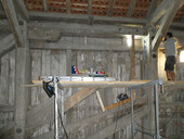 Rénovation des contreforts du pont