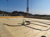 Grouting of a joint with TS3 technology