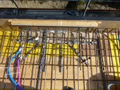 Decke vor dem Betonieren