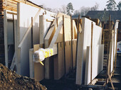Storage of the walls