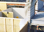 Connection of ceiling beam to joist