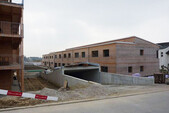 Entrance to the underground car park