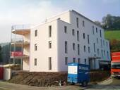 Rounded facade
