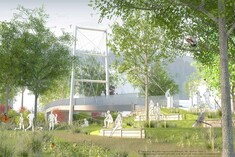 Premier rang dans le mandat d&#039;étude du projet passerelle Boostock Spreitenbach