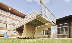 Infrastrukturbauten aus Holz